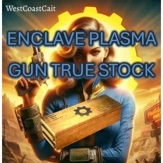 Enclave Plasma Gun True Stock Mod