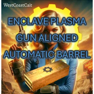 Enclave Plasma Gun Aligned Automatic Barrel