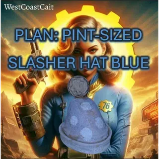 Plan: Pint-Sized Slasher Hat Blue