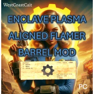 Enclave Plasma Gun Aligned Flamer Barrel Mod