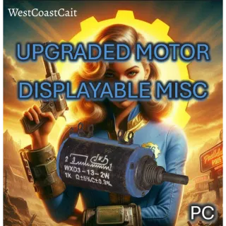 Upgraded Motor Displayable Misc
