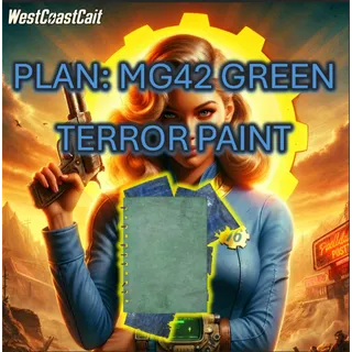 Plan: MG42 Green Terror Paint NEW Sept 2026
