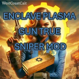 Enclave Plasma Gun True Sniper Mod