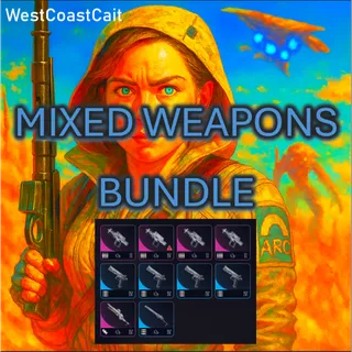10x Mixed Weapons Bundle 4x Bobcat, 4x Venator, Hullcracker, Renegade as pictured random attachments