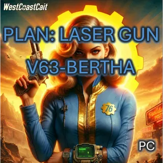Plan: Laser Gun V63-Bertha NEW Sept 2026