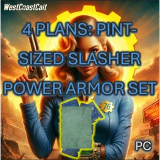 Plans: Arms, Legs, Torso and Jetpack Pint-Sized Power Armor Set Bundle