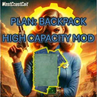 Plan: Backpack High Capacity Mod