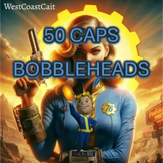 50 Caps Bobbleheads
