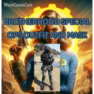 Brotherhood Special Ops Outfit and Mask