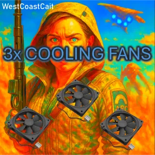 3x Cooling Fans