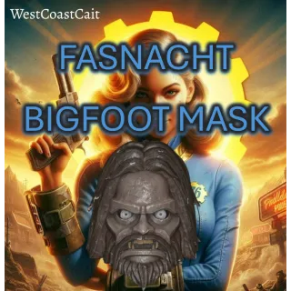 Fasnacht Bigfoot Mask