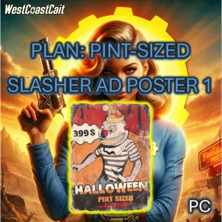 Plan: Pint-Sized Slasher Ad Poster 1