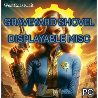 Graveyard Shovel Displayable Misc