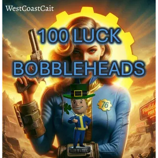 100 Luck Bobbleheads
