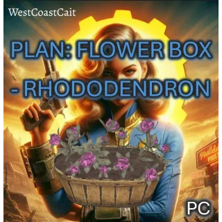 Plan: Flower Box - Rhododendron