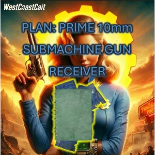 Plan: Prime 10mm Submachine Gun Receiver