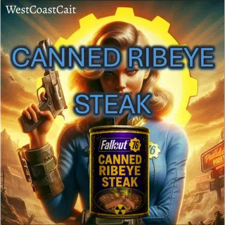 100 Canned Ribeye Steak