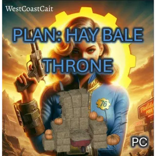 Plan: Hay Bale Throne