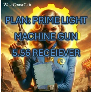 Plan: Prime Light Machine Gun 5.56 Receiver NEW