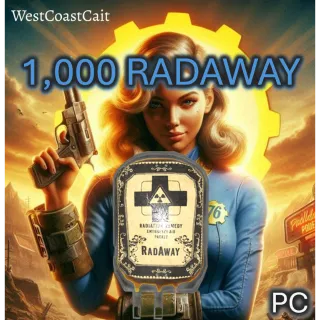 1,000 RadAway