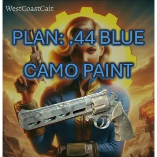 Plan: .44 Blue Camo Paint