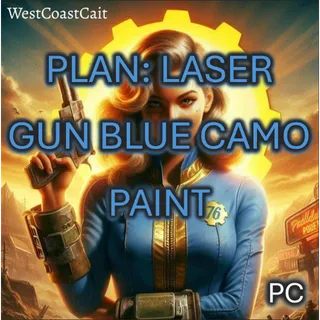 Plan: Laser Gun Blue Camo Paint