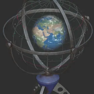 Plan: Futuristic Globe