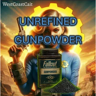 3500 Unrefined Gunpowder