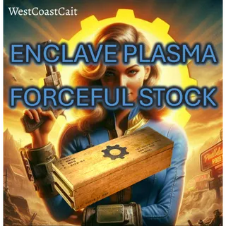 Enclave Plasma Gun Forceful Stock