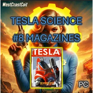 50 Tesla Science 8 Magazines