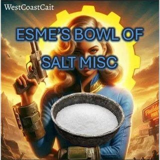 Esme's Bowl of Salt Displayable Misc
