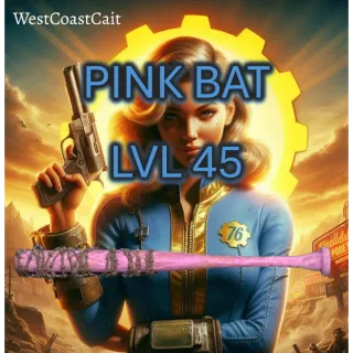 RARE Pink Baseball Bat lvl 45