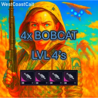 4x Bobcat Level 4's
