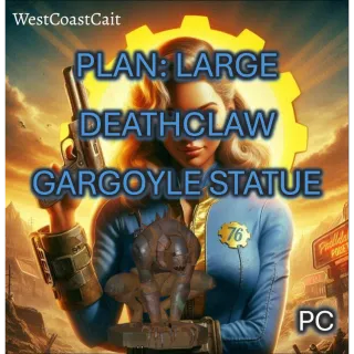 Plan: Large Deatchclaw Gargoyle Statue