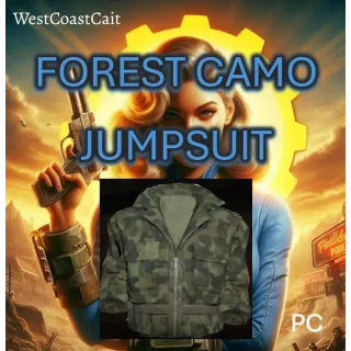 Forest Camo Jumpsuit