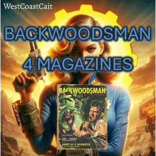25x Backwoodsman 4 Magazines 