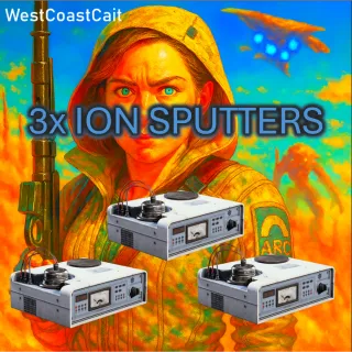 3x Ion Sputters