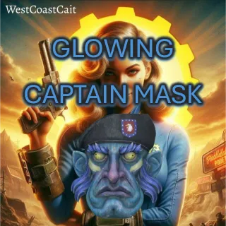 Glowing Captain Mask Fasnacht