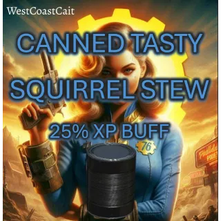100 Canned Tasty Squirrel Stew
