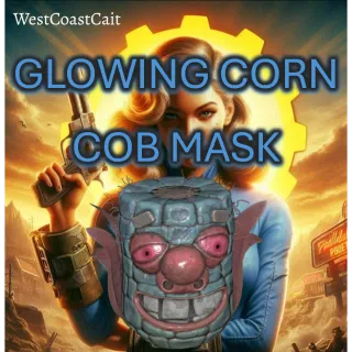 Glowing Corn Cob Mask Fasnacht