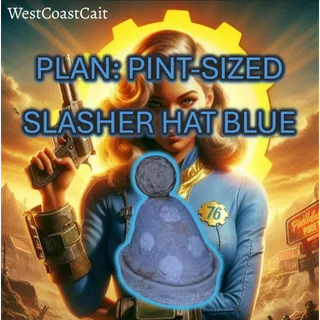 Plan: Pint-Sized Slasher Hat Blue