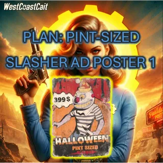 Plan: Pint-Sized Slasher Ad Poster 1 
