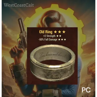 Old Ring +2 Str Fall Damage