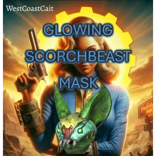 Glowing Scorchbeast Mask Fasnacht