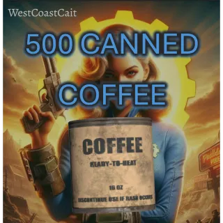 500 Canned Coffee