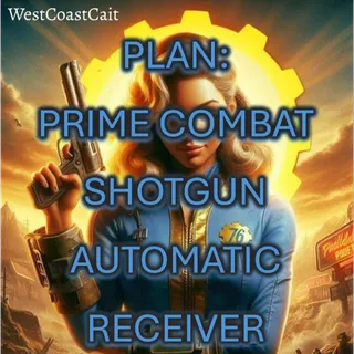 Plan: Prime Combat Shotgun Automatic Receiver NEW Sept 2026