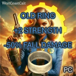 Legendary Old Ring ★★ +2 Strength, -50% Fall Damage
