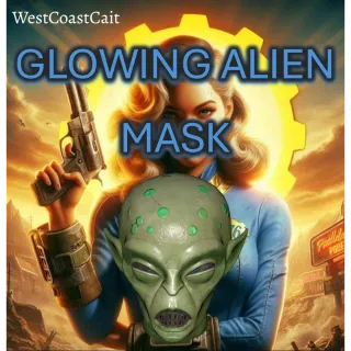 Glowing Alien Mask Fasnacht