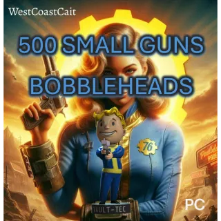 500 Small Guns Bobbleheads