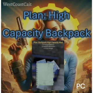 Plan: High Capacity Backpack Mod